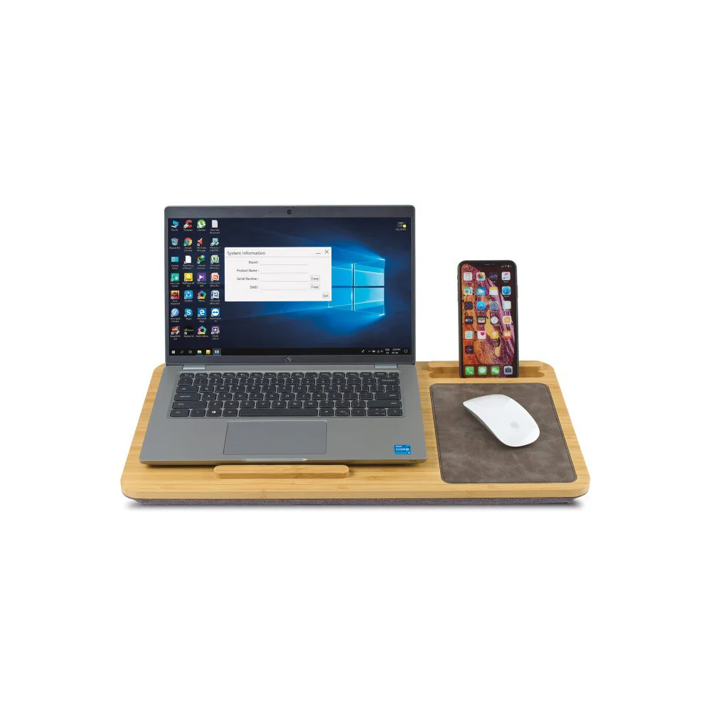 DGW Branded Auden Bamboo Lap Desk